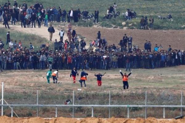 Demonstrasi Terbesar di Perbatasan Israel-Gaza, 16 Demonstran Palestina Tewas