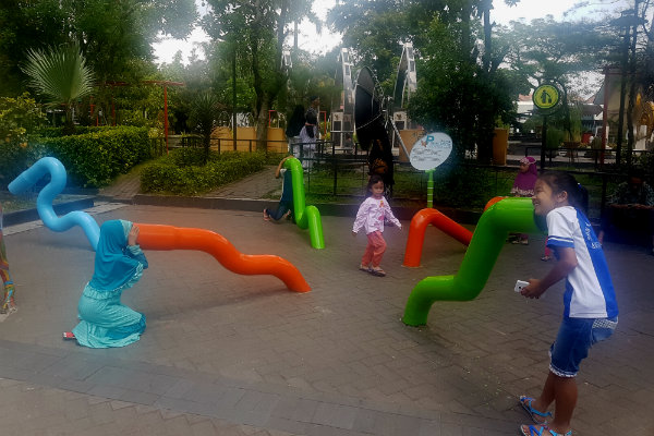 Taman Pintar Jadi Percontohan Ruang Terbuka untuk Anak