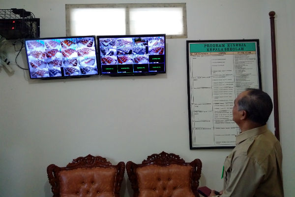 Sekolah di Sleman Ini Gunakan CCTV untuk Pantau UNBK