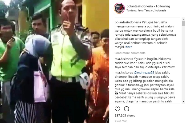 Ingin Arak Bugil Pasangan Mesum di Semarang, Warga Dihujat Netizen
