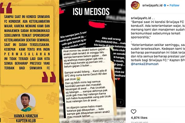 Gara-Gara Cuitan dan Meme, Dua Akun Medsos Ini Dilaporkan ke Polisi Oleh Salah Satu Klub Liga 1