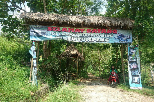 Cuma Rp45 000 Bisa Puas Berwisata River Tubing Di Watu Tumpeng Gunungkidul Harianjogja Com
