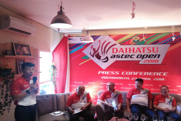 Daihatsu Gelar Turnamen Bulu Tangkis Perdana Astec Open 2018 di Jogja