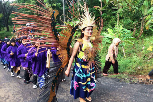 Bantul Angkat Potensi Bambu  Lewat Fashion Bamboo Carnival 