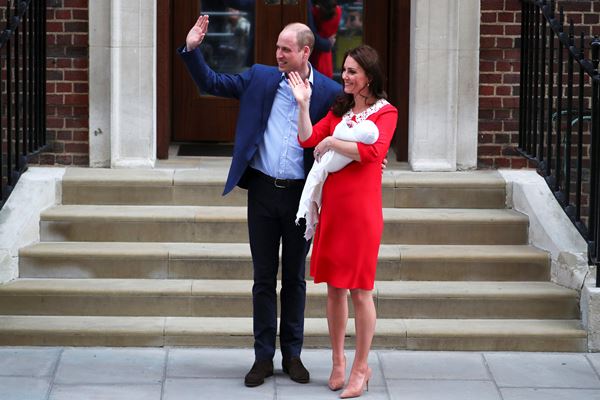 Putra Ketiga Pangeran William & Kate Middleton Telah Lahir, Ini Foto-Fotonya