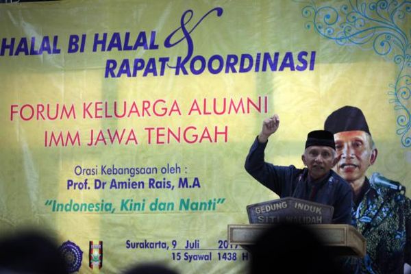 Ini yang Dibahas Amien Rais dan Fadli Zon di Senayan