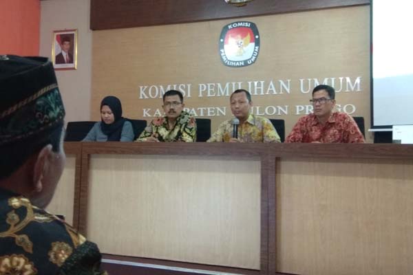 PEMILU 2019: Jumlah Dapil di Kulonprogo Tetap, Kursi Dapil Wates Berkurang