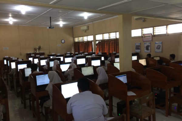 Ini Catatan Negatif UNBK SMP di Gunungkidul