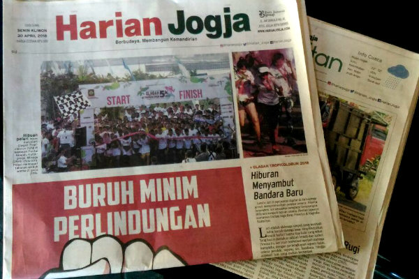 HARIAN JOGJA HARI INI: Buruh Minim Perlindungan