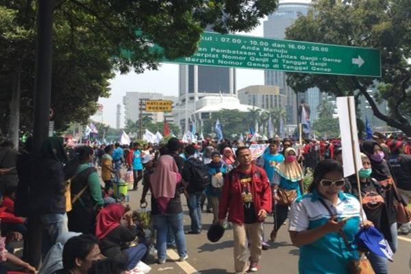 Amankan Jalur Buruh ke Jakarta saat May Day 1 Mei, Polri Siapkan Anggota Sebanyak Ini