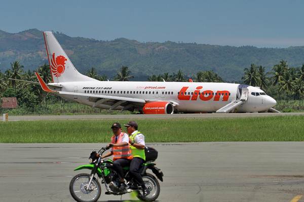 Pesawat Lion Air Selesai Dievakuasi, Bandara Djalaludin Gorontalo Kembali Beroperasi