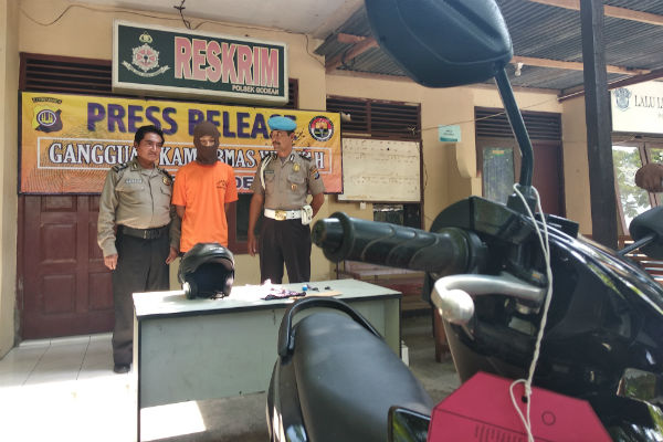 Karyawan Rumah Makan Nekat Curi Motor Teman untuk Biaya Kehamilan Istri