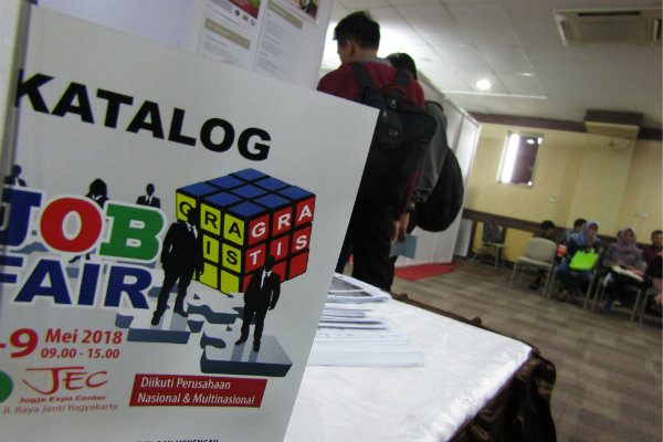 Job Fair 2018 KUKM-Nakertrans Kota Jogja Diserbu Ribuan Pengunjung