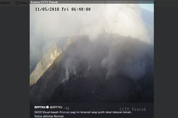 Ini Perbedaan Erupsi Freatik dan Letusan Merapi 2010