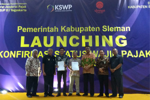 DJP DIY dan Pemkab Sleman Luncurkan KSWP