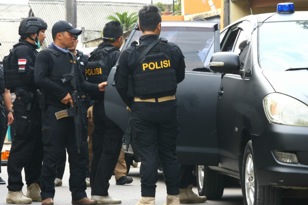 Incar Jaringan Teroris Mapolda Riau, Delapan Orang Ditangkap