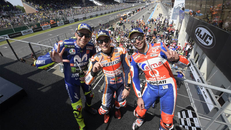 MotoGP: Marquez Juara di Prancis
