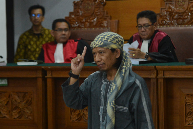 Aman Abdurrahman Sebut Pembom Surabaya Orang Sakit Jiwa