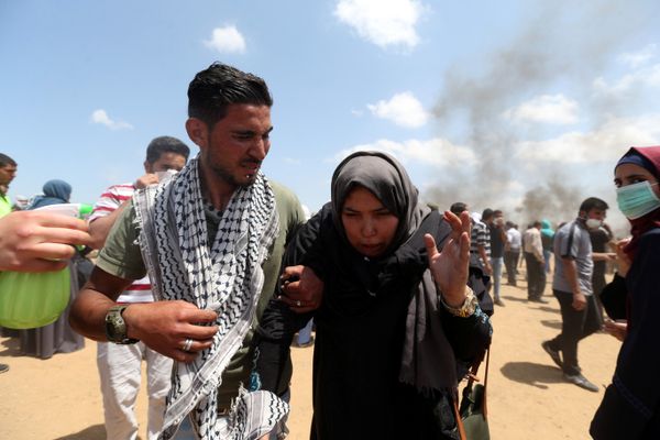 Tentara Israel Muntahkan Pelor ke Ratusan Warga Palestina di Jalur Gaza