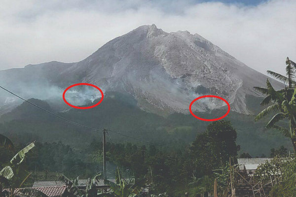 MERAPI ERUPSI: 98 Warga Glagaharjo, Cangkringan Mengungsi Mandiri