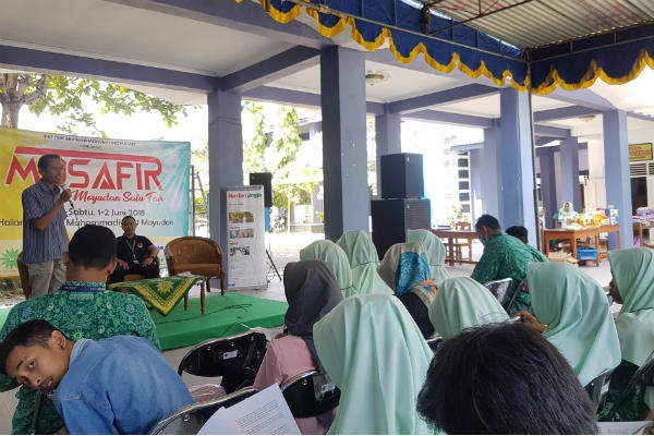 SMK Muhammadiyah 1 Moyudan Gelar Pelatihan Jurnalistik Bersama Harian Jogja