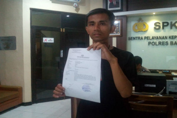 Tak Hanya Terlibat Perang Batu, Bonek Diduga Juga Hajar Wartawan di Bantul