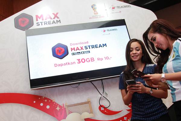 Pakai Telkomsel Maxstream, Bisa Nikmati Piala Dunia 2018