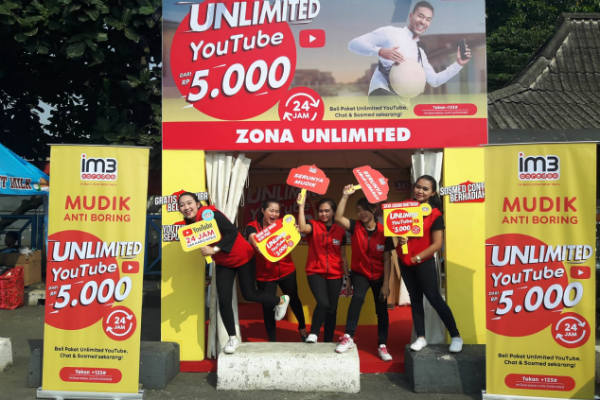 Pelanggan Indosat Dapat Nikmati Zona Unlimited selama Mudik