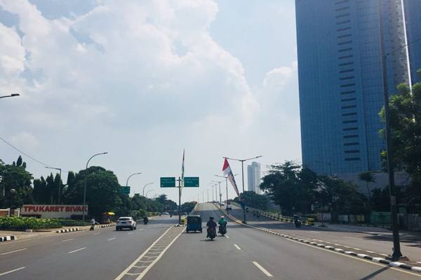 Gambar Suasana Jakarta Jelang Lebaran 