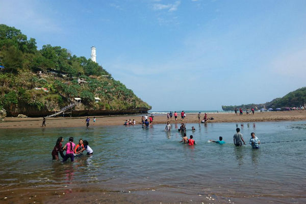 Ubur-Ubur Mulai Menepi ke Kawasan Pantai Selatan, Wisatawan Diminta Hati-Hati