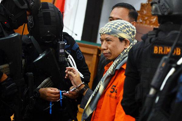 Sidang Pembacaan Vonis Aman Abdurrahman Sedang Berlangsung