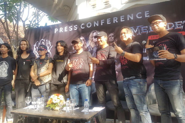 Jogja jadi Kota Pertama di Asia yang Dikunjungi Megadeth Setelah 35 Tahun Berkarya