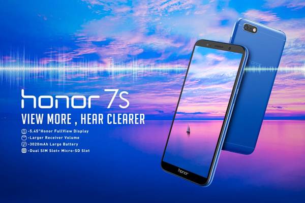 Resmi di Pasaran, Ponsel Honor 7S Resmi Dijual Rp1,59 Juta