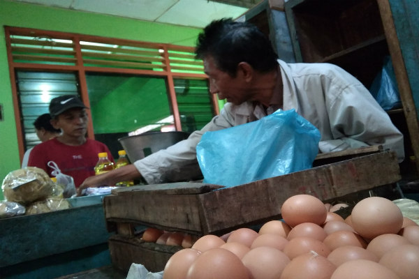Yah .. Harga Telur di Kota Jogja Masih Rp26.900 per Kilogram