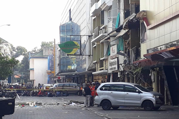 11 Bangunan Rusak akibat Ledakan di Ruko Jaksel