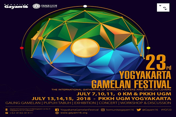 Yogyakarta Gamelan Festival 2019, Ini Para Penampil di Puncak Acara