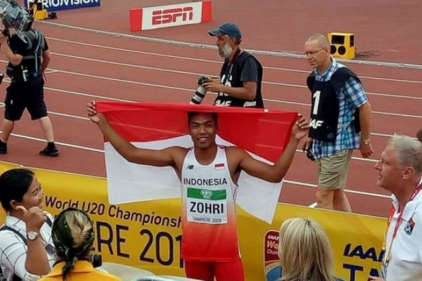 Kisah Zohri Menuju Kejuaraan Lari Dunia, Latihan Bertelanjang Kaki karena Tak Punya Sepatu