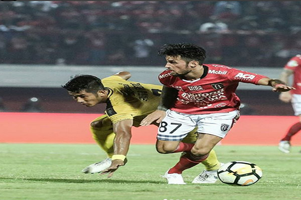Gol Marinus Wanewar di Injury Time Bawa Bhayangkara Kalahkan Bali United