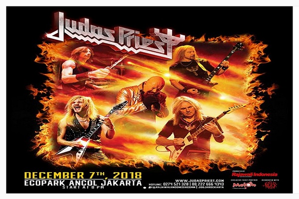 7 Desember, Judas Priest Manggung di Indonesia