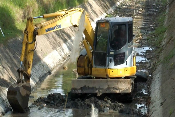 Hari Ini, Pintu Air Saluran Kalibawang Kembali Dibuka