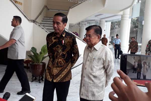 Usai Bertemu JK, Jokowi Siap Mendaftar ke KPU Bersama Cawapres Besok Pagi