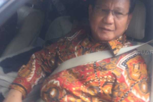 Dijadwalkan Bertemu SBY, Prabowo Pilih Tidur