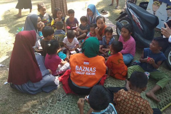 Baznas Tanggap Bencana Bantu Korban Gempa Lombok