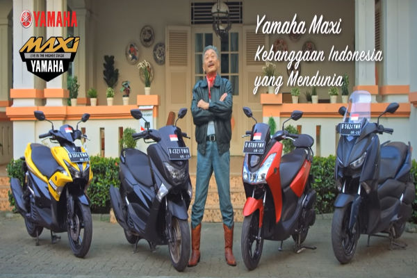  Telah Mendunia, Yamaha MAXI Meriahkan HUT RI