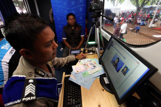 Material SIM di Polres Gunungkidul Habis, Pelayanan Tetap Berjalan