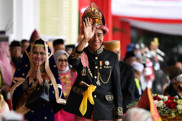 HUT ke-73 Kemerdekaan RI, Presiden Jokowi Kenakan Pakaian Adat Aceh