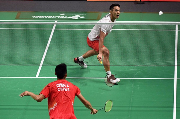 Bulu Tangkis Asian Games 2018: Indonesia Sementara Tertinggal 1-2 dari Tiongkok