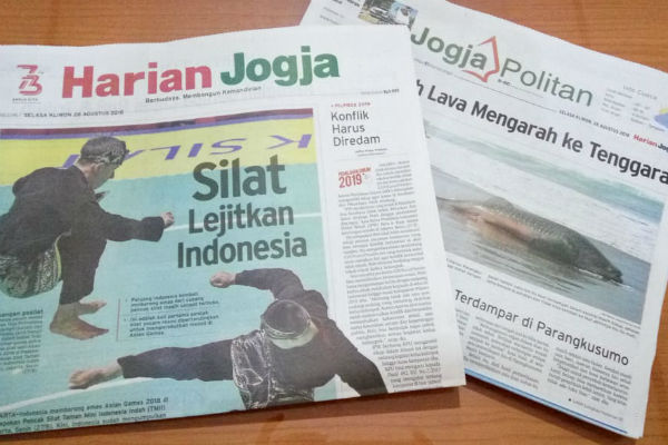  HARIAN JOGJA HARI INI : Silat Lejitkan Indonesia