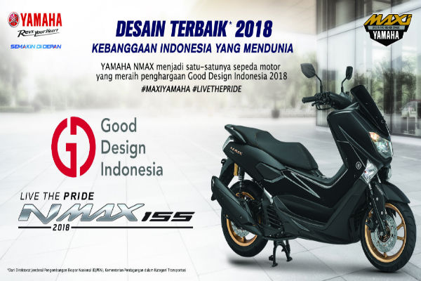 Keren di Performance, Yamaha NMAX Raih Penghargaan Good Design Indonesia