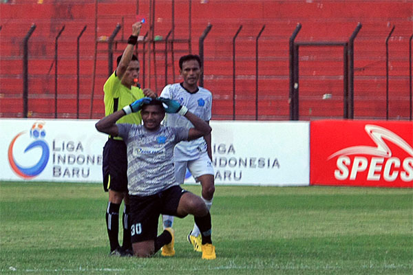 PSS SLEMAN VS PSBS : PSBS Biak Tanpa Kiper Utama
